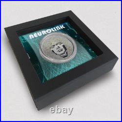 2025 Niue 3 oz Silver Proof Coin Neurolink Mintage of 499