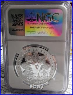 2025 Niue $5 Indian Chief Reverse Proof 70 NGC First Releases. 999 Pure silver 2025 Niue $5 Indian Chief Reverse Proof 70 NGC First Releases. 999 Pure silver