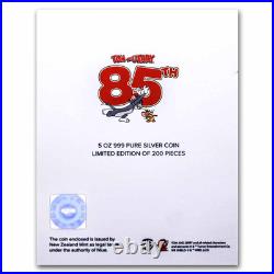 2025 Niue 5 oz Silver $10 Warner Bros Tom and Jerry 85th 2025 Niue 5 oz Silver $10 Warner Bros Tom and Jerry 85th