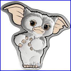 2025 Niue Agoro Warner Bros. Gremlins 1 oz Silver Colorized Proof Chase Coin