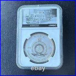 2025 Niue Al Capone $1 1 oz. 999 Silver Coin NGC Reverse PF70