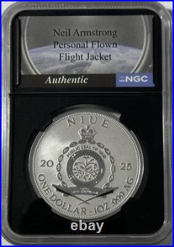 2025 Niue Apollo 11 Landing NGCX PF10 Armstrong Flown Flight Jacket In Label