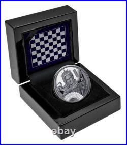 2025 Niue Chess Queen Black Proof 1 oz Silver Coin 2025 Niue Chess Queen Black Proof 1 oz Silver Coin