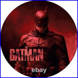 2025 Niue DC The Batman 2 oz Silver Antiqued High Relief UV Printed Coin
