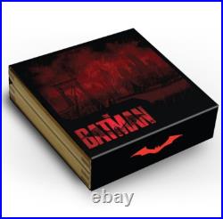 2025 Niue DC The Batman 2 oz Silver Antiqued High Relief UV Printed Coin