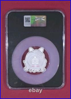 2025 Niue Disney Characters Muppet Miss Piggy Black Core? 024/1000? NGCPF70