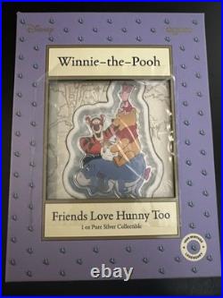 2025 Niue Disney Winnie the Pooh Friends Love Hunny Too 1 oz Silver Proof Coin