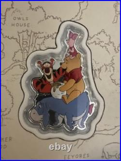 2025 Niue Disney Winnie the Pooh Friends Love Hunny Too 1 oz Silver Proof Coin