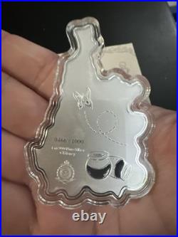 2025 Niue Disney Winnie the Pooh Friends Love Hunny Too 1 oz Silver Proof Coin