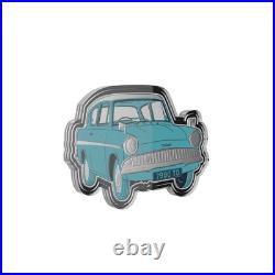 2025 Niue Harry Potter Magical Transport Ford Anglia 1 oz Silver Proof Coin