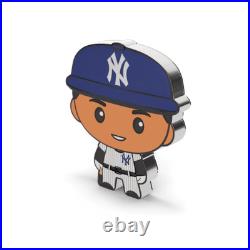 2025 Niue Major League Baseball Players Aaron Judge 1 oz Silver Chibi Coin 2025 Niue Major League Baseball Players Aaron Judge 1 oz Silver Chibi Coin