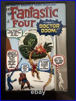2025 Niue Marvel 1oz Silver NGC PF70 UC Fantasic Four Comix Coaster Dual Film
