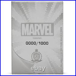 2025 Niue Marvel COMIX Art in Motion Fantastic Four #1 Cover 1 oz Silver Coin 2025 Niue Marvel COMIX Art in Motion Fantastic Four #1 Cover 1 oz Silver Coin