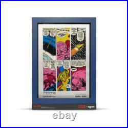 2025 Niue Marvel COMIX Art in Motion Fantastic Four #1 Internal Page 1 oz Silver