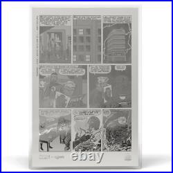 2025 Niue Marvel COMIX Art in Motion Fantastic Four #5 Internal Page 1 oz Silver