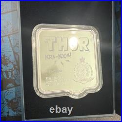 2025 Niue Marvel Smash Series Thor KRA KOOM 2 oz Silver Coin