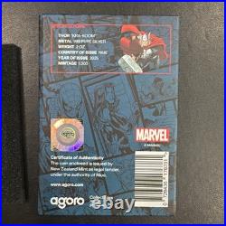 2025 Niue Marvel Smash Series Thor KRA KOOM 2 oz Silver Coin