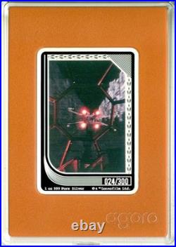 2025 Niue S$2 Star Wars TOS Trading Card Coins The Dog Fight Topaz 024/300