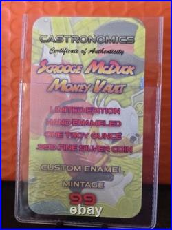 2025 Niue Silver $2 Scrooge McDuck Money Vault 1 oz Mintage 99! Gem Uncirculated 2025 Niue Silver $2 Scrooge McDuck Money Vault 1 oz Mintage 99! Gem Uncirculated