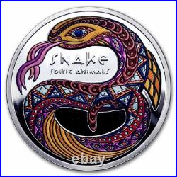 2025 Niue Silver Spirit Animals Snake (With Box and COA)