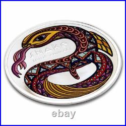 2025 Niue Silver Spirit Animals Snake (With Box and COA)
