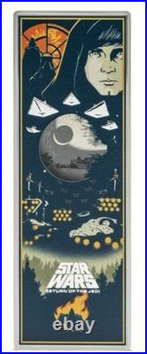 2025 Niue Star Wars Return of the Jedi 3 oz Silver Poster Coin NGC 70 FR