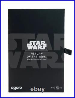 2025 Niue Star Wars Return of the Jedi 3 oz Silver Poster Coin NGC 70 FR