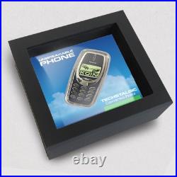 2025 Niue TechStalgic Unbreakable Phone 2 oz Silver Colorized Proof Shaped Coin 2025 Niue TechStalgic Unbreakable Phone 2 oz Silver Colorized Proof Shaped Coin