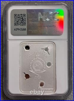 2025 Niue Uncle Sam Primed 1 oz Silver Coin NGC RP 70 Bullet Label