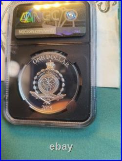 2025 Niue Winged UNICORN Silver PF70 First Release NGC EF118
