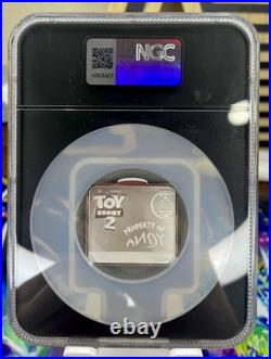 2025 Niue silver 2$ Toy story 2 woodys round up bullseye pf70 ultra cameo NGC