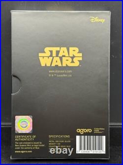 2025 Star Wars C-3PO Shaped Gilded 1 Oz 999 Silver Niue Coin Agoro NZ Mint