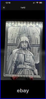 2025 Star Wars Darth Vader? Tier 3, Top. 999 Silver Chase? Agoro Ltd 500 #357