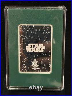 2025 Star Wars Trilogy 1 oz Silver Trading Coin Agoro Tie Fighter Falcon /500