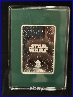 2025 Star Wars Trilogy 1 oz Silver Trading Coin Agoro Tie Fighter Falcon /500