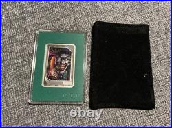 2025 The Art of DC Comics- JOKER #054/500 Trading Coins 1oz. 999 Silver
