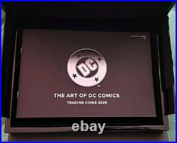 2025 The Art of DC Comics Ruby Wonder Woman 1oz Silver Coins/TWO COINS