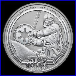 2026 1 oz Niue Silver Star Wars Darth Vader Coin (BU)