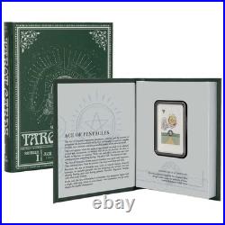 2026 $2 Niue Tarot Cards The Ace of Pentacles 1 oz Silver Coin By Agoro Mintage