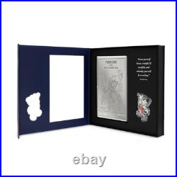 2026 Agoro Disney Pinocchio 3/4oz Silver Coin + 5g Silver Foil Boxed Set NEW