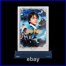 2026 Agoro HARRY POTTERT and the Philosopher's Stone Poster 1 oz Silver Foil