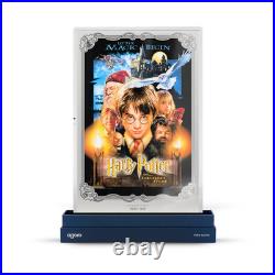 2026 Agoro HARRY POTTERT and the Sorcerer's Stone Poster 1 oz Silver Foil