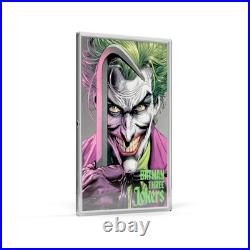 2026 Agoro Niue 1 oz Silver Foil Batman Three Jokers #1 Variant Chase Foil