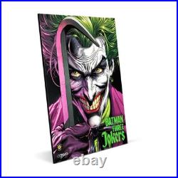 2026 Agoro Niue 1 oz Silver Foil Batman Three Jokers #1 Variant Chase Foil