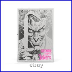 2026 Agoro Niue 1 oz Silver Foil Batman Three Jokers #1 Variant Chase Foil