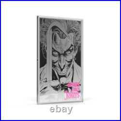 2026 Agoro Niue 1 oz Silver Foil Batman Three Jokers #1 Variant Chase Foil