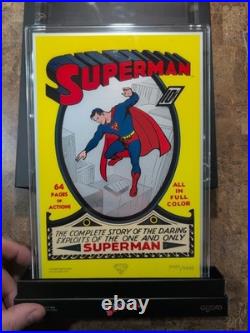 2026 Agoro Niue 1 oz Silver Proof Foil Superman #0105 / 1000 Summer 1939