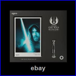 2026 Agoro Niue Star Wars Obi-Wan Kenobi Lightsaber 1/2 oz Silver Coin IN STOCK