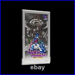 2026 Agoro Niue The Transformers The Movie 1986 Poster 1 oz Silver Collectible