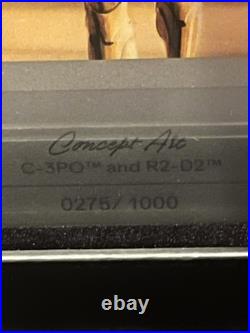 2026 Agoro Star WarsT Concept Art C-3POT and R2-D2T 1 oz Silver Foil NEW